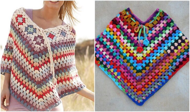 Granny Poncho Free Crochet Patterns Crochet Today