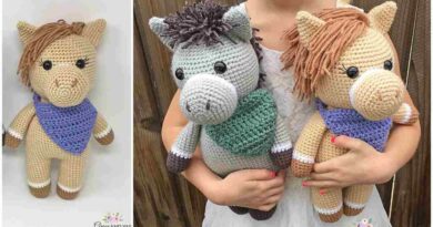 Horse Donkey Free Crochet