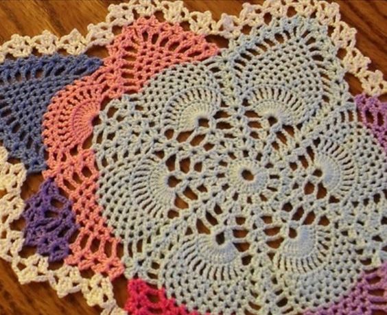 Crochet Pineapple Doily