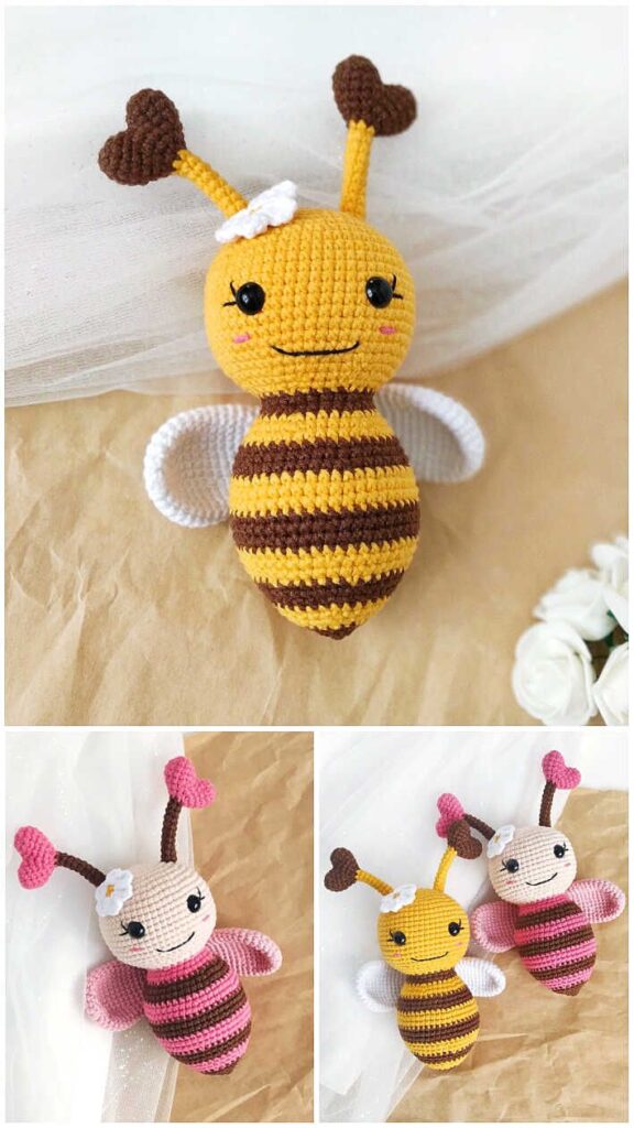 Crochet Bee Tutorial