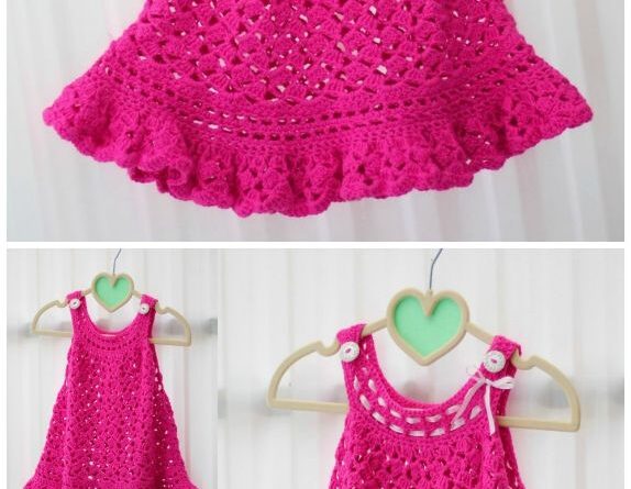 How to Make Easy Crochet Dresses for Kids - CROCHET TODAY FREE