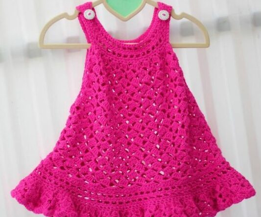 Crochet Dresses for Kids