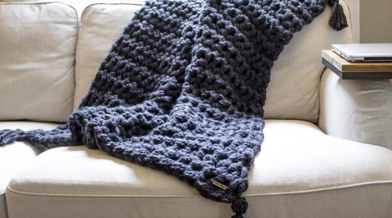 Thick Crochet Blanket