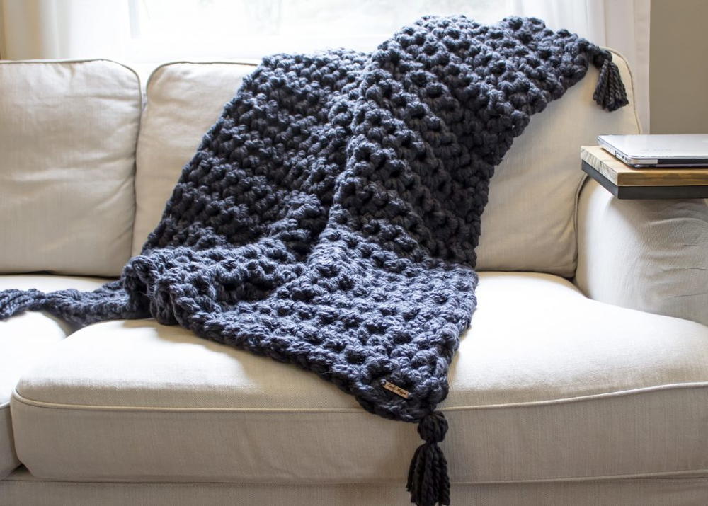 Thick Crochet Blanket