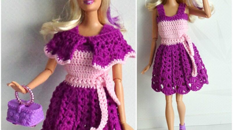 Barbie Crochet Dress