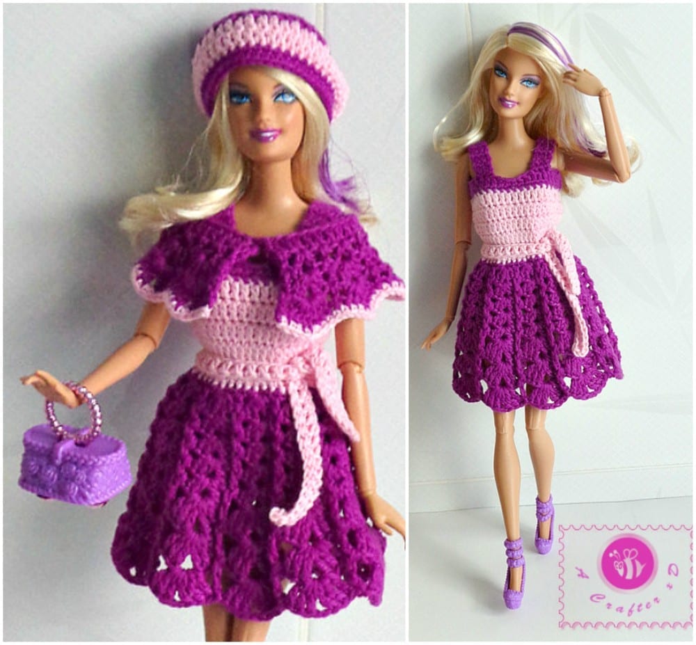 Barbie Crochet Dress
